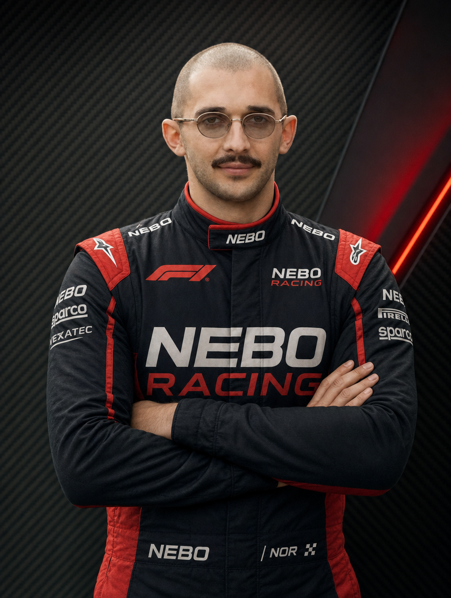 Nebo — official driver portrait